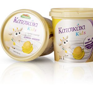 Κατσικάκι μπανάνα-μπισκότο